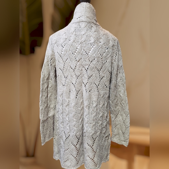 Donna Karan Cozy open front Cardigan - Picture 2 of 4